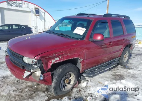 2004 Chevrolet Tahoe Z71 из США, поврежденный, VIN 1GNEK13Z14R109916